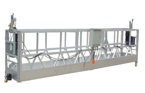 建筑吊籃搭設的施工條件